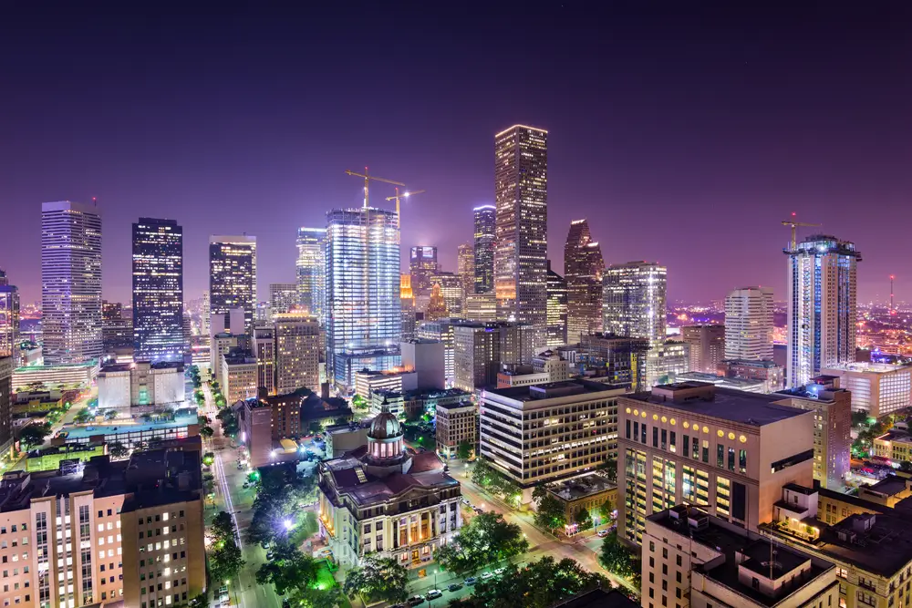 Texas Houston downtown city skyline
